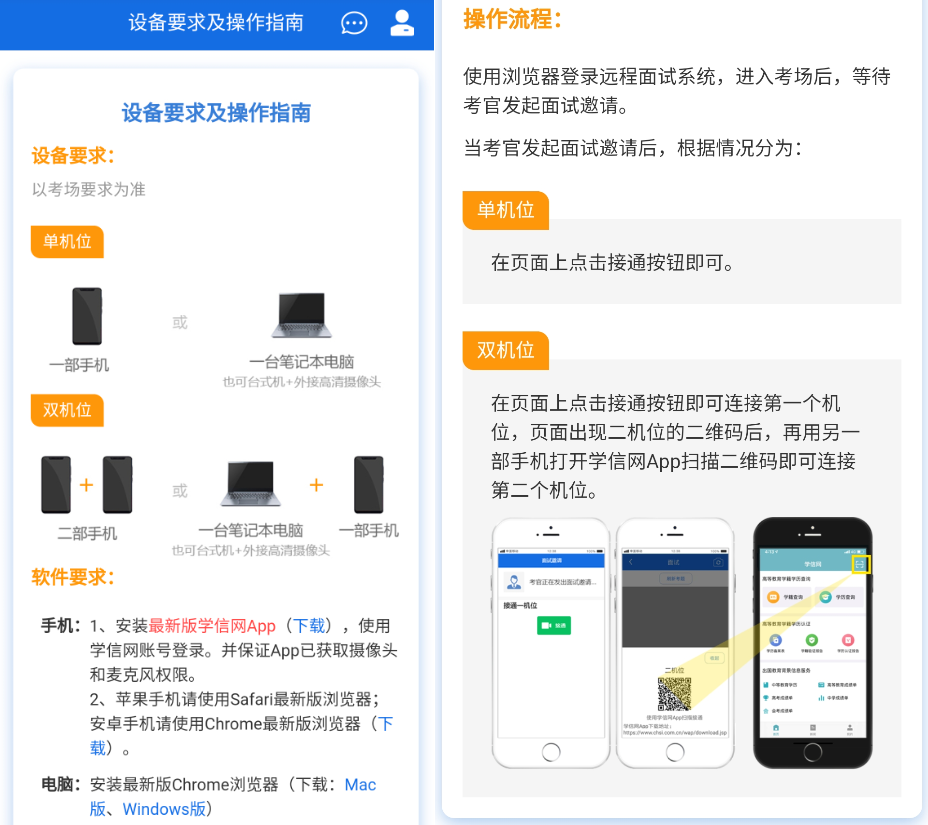 学信网远程复试流程_学信网远程复试平台在哪里_学信网远程复试系统