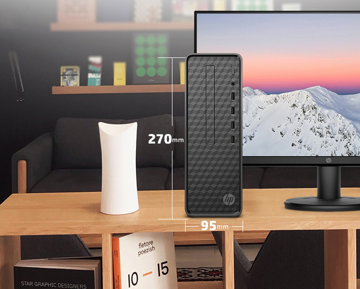 惠普小欧S01电脑主机_电脑小机箱配置_i7-12700处理器小机箱