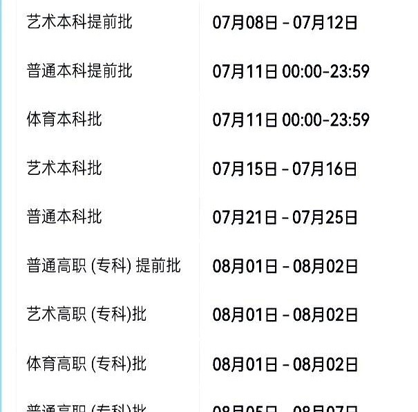 河南高考录取结果查询_2025提前批录取结果查询时间_2025年7月河南高考录取