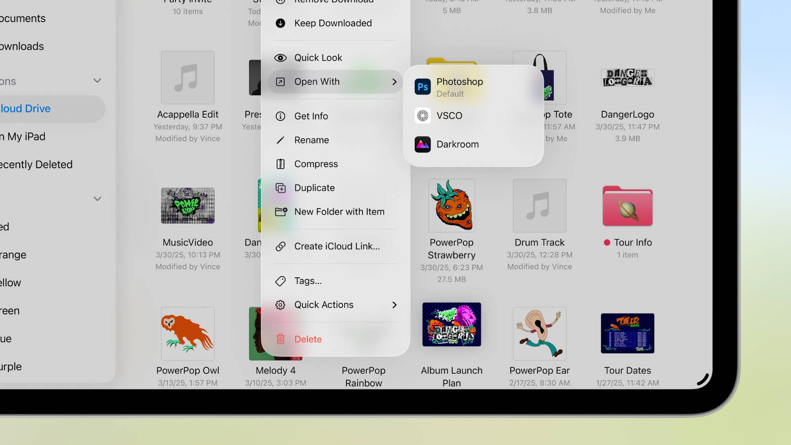 AppleIntelligence重新设计_ipad文件共享应用程序_iPadOS26新功能