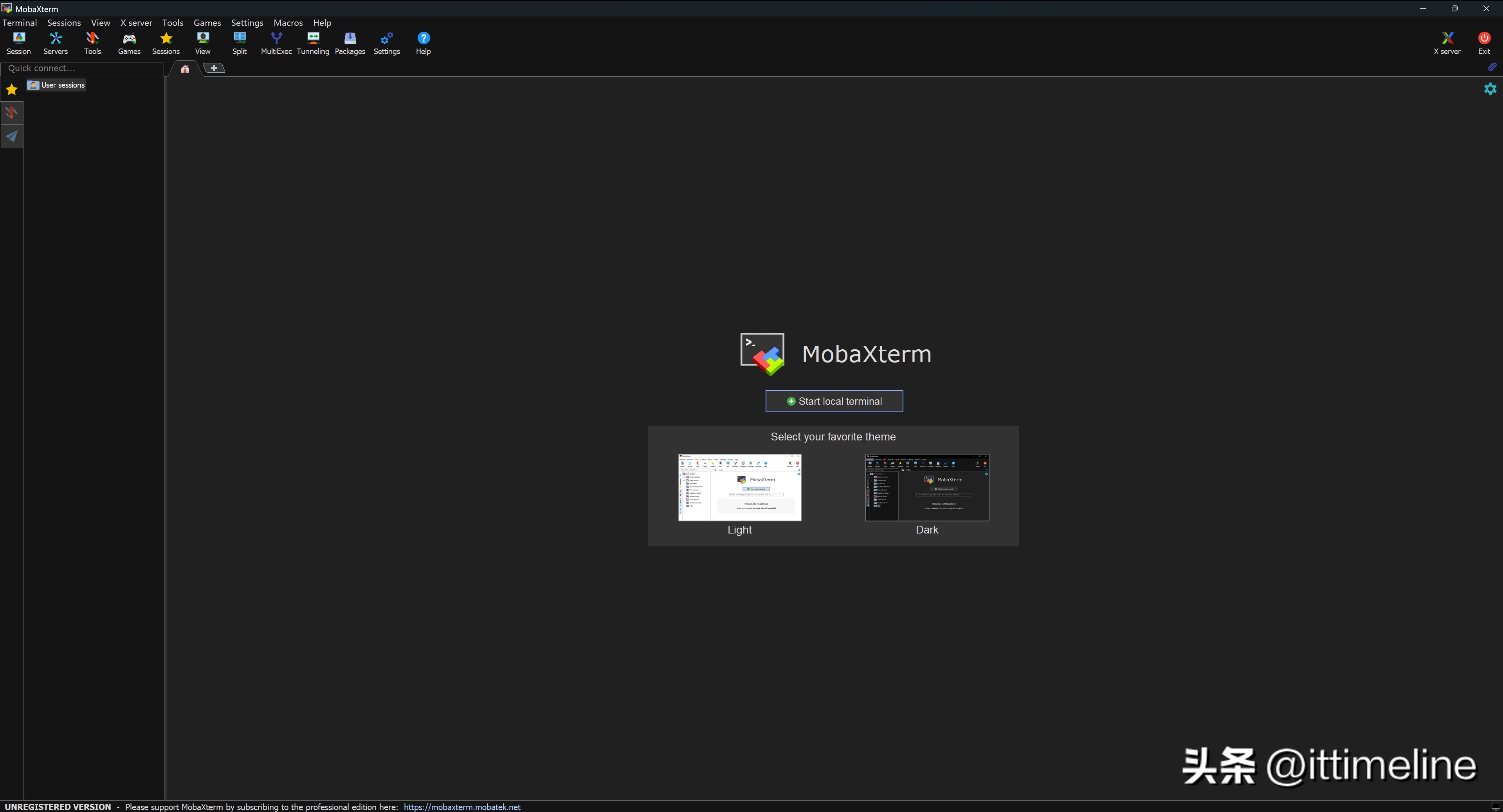 linux下远程桌面连接_Linux远程连接使用XShell教程_MobaXTerm远程连接Linux设置