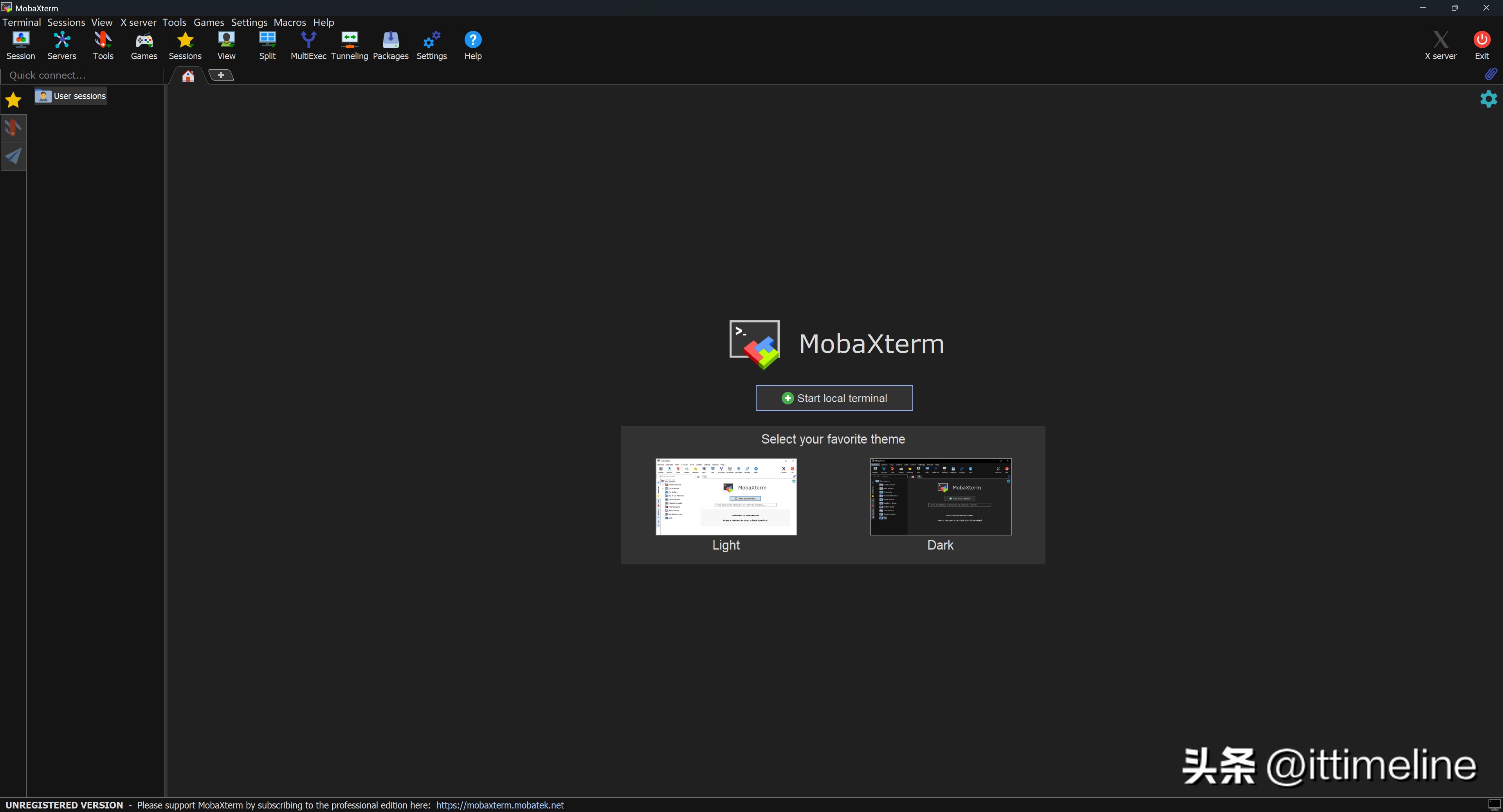 MobaXTerm远程连接Linux设置_linux下远程桌面连接_Linux远程连接使用XShell教程