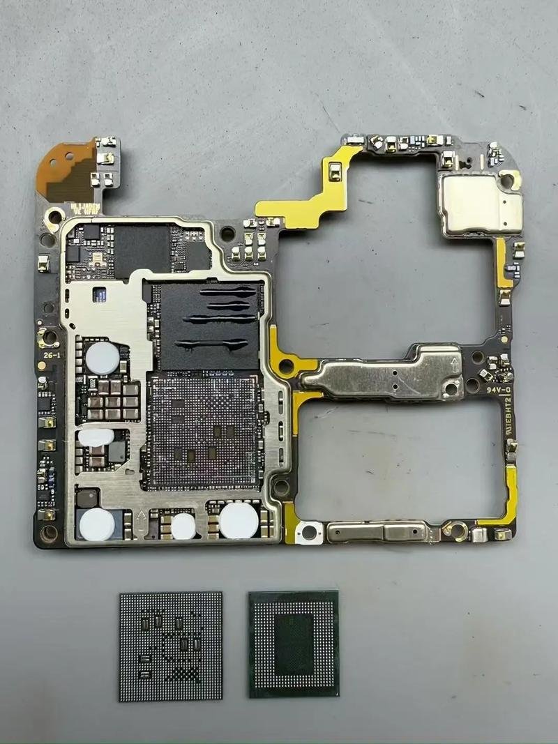 手机主板元件认识图解-手机维修基础:换屏、换电池、常见故障自查方法