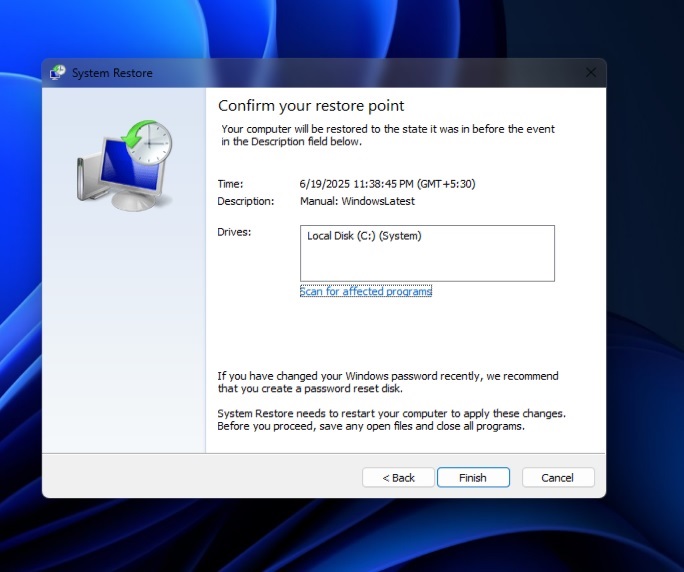 win10系统还原时间点_Windows 11 系统还原点 60 天删除 默认保留期
