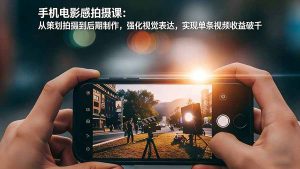 制作，强化视觉表达，实现单条视频收益破千