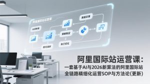 阿里国际站运营课：一套基于AI与2026新算法的阿里国际站全链路精细化运营SOP与方法论(更新)