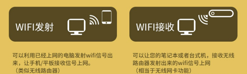 无线网卡与随身WIFI区别_台式机无线网卡使用场景_没有无线网卡的台式机如何设置wifi热点
