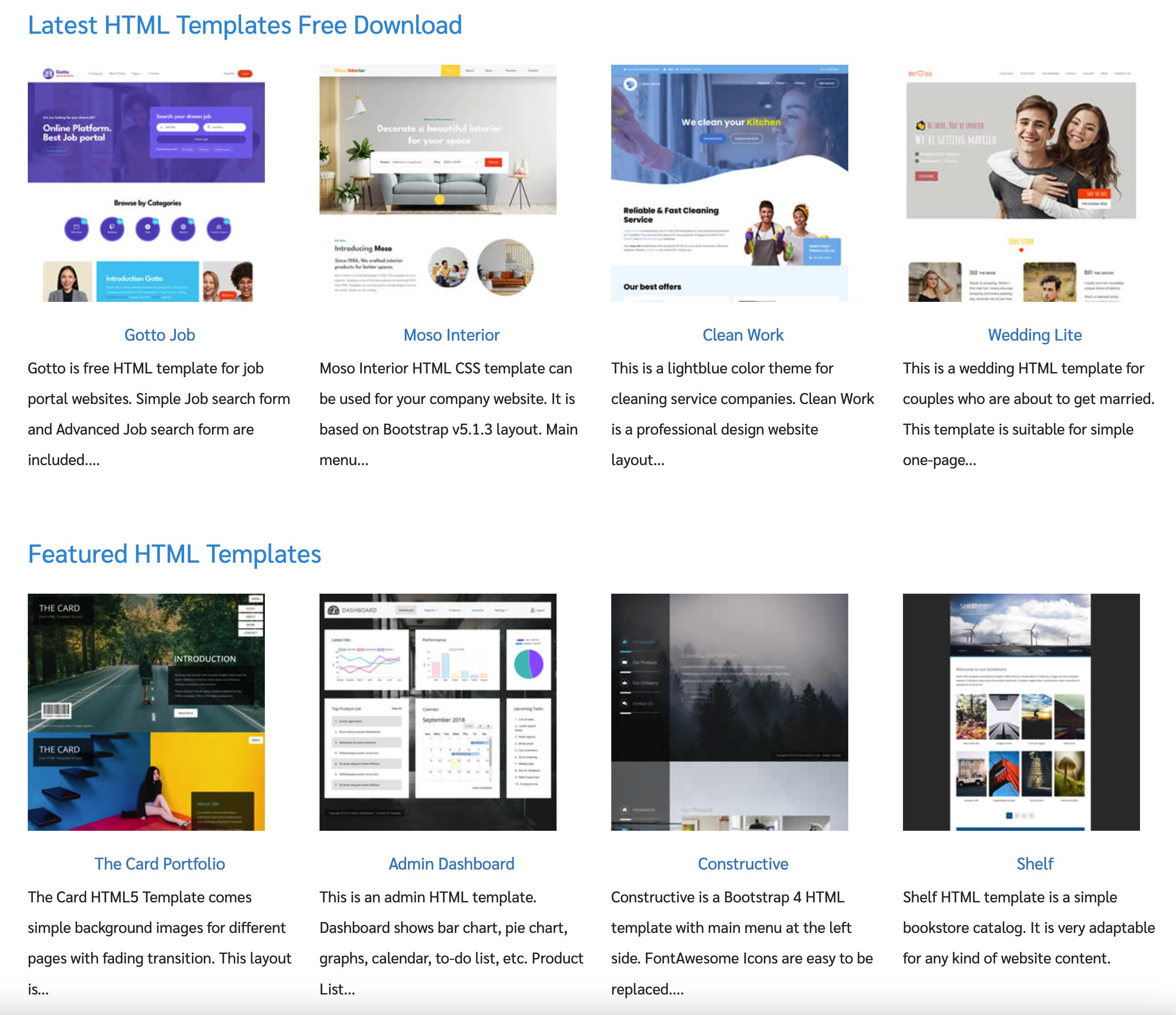 html模板网站推荐_BootstrapMade网站模板_网站建设中 模板下载